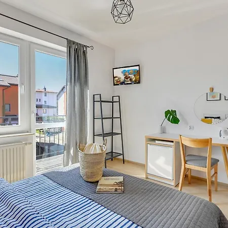 Cyprys Z Mini Aneksami Kuchennymi Séjour chez l'habitant Władysławowo