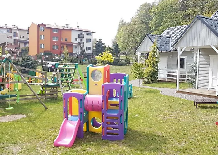 Cyprys Z Mini Aneksami Kuchennymi Quarto em Acomodações Particulares Władysławowo